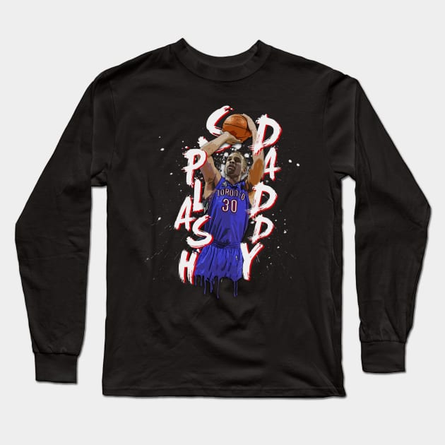 Dell Curry Long Sleeve T-Shirt by Juantamad